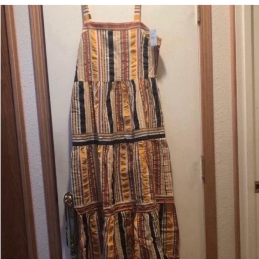 Hampton look dress easy care 12 petite NWT 100$ Seersucker Look Chic Style Loft